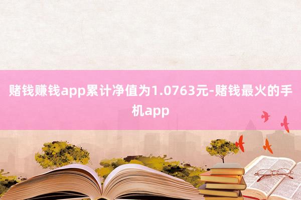 赌钱赚钱app累计净值为1.0763元-赌钱最火的手机app